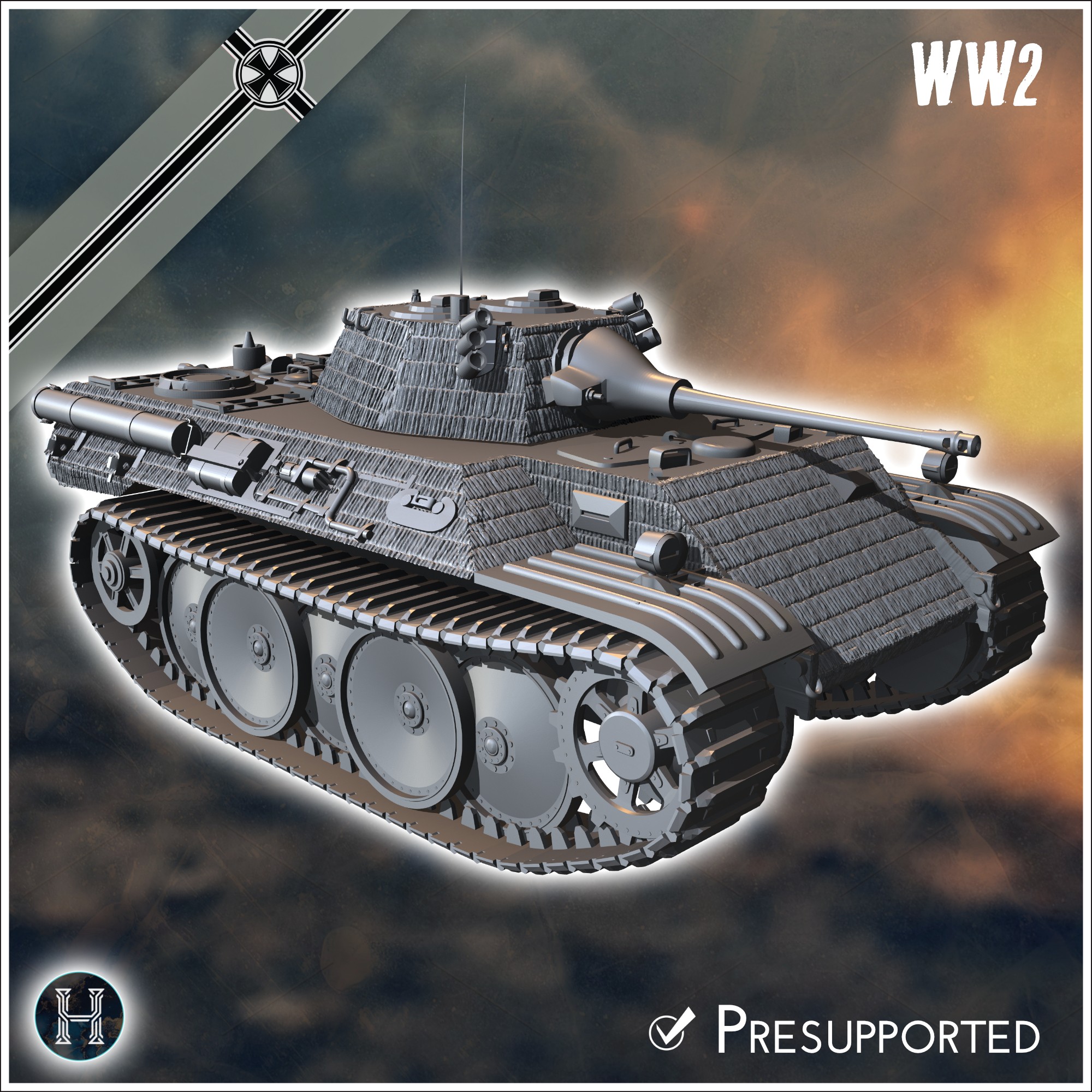 VK 16.02 Leopard - Germany Eastern Western Front Normandy Stalingrad Berlin Bulge WWII